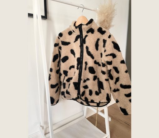 Alwero - Teddy Wolljacke "LEO", Gepard, Biowolle
