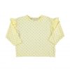 PiuPiuChick - Longsleeve "Boats", Yellow, Biobaumwolle