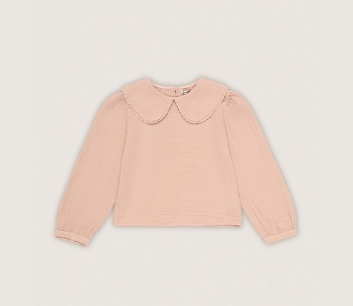 The New Society - Bluse "Mathilda", Rose Dust, GOTS-zertifiziert
