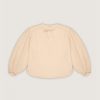 The New Society - Bluse "OLIVIA", Sand, Biobaumwolle