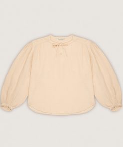 The New Society - Bluse "OLIVIA", Sand, Biobaumwolle