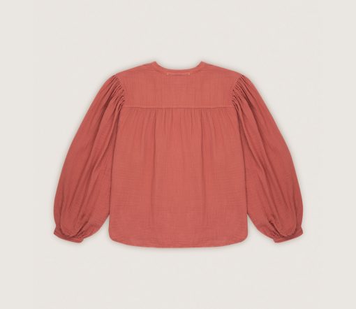 The New Society - Bluse "OLIVIA", Cedar Wood, Biobaumwolle – Bild 2