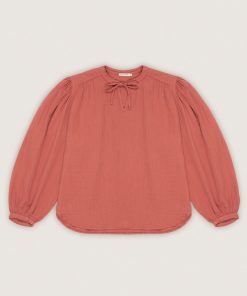 The New Society - Bluse "OLIVIA", Cedar Wood, Biobaumwolle
