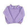 PiuPiuChick - Strickpullover "Collar", Lilac, Alpaka/Wolle Mix