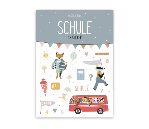 Nellie&Finn - Sticker "SCHULE"