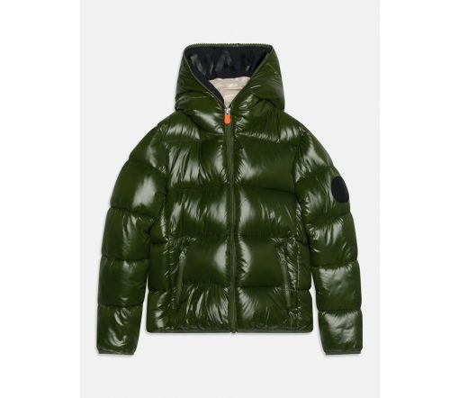 Save the Duck - Winter Daunenjacke mit Kapuze "KATE", Vegan, pine green – Bild 10