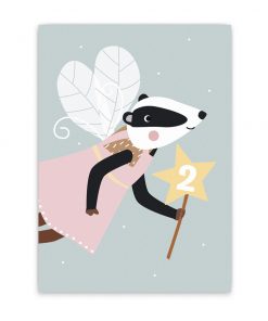 Nellie&Finn - Postkarte "2. GEBURTSTAG"