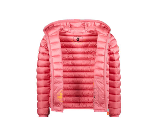 Save the Duck - Übergangs-Daunenjacke mit Kapuze "IRIS", Vegan, bloom pink – Bild 3