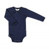 JOHA - Wickelbody, Merinowolle, Navy