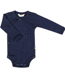 JOHA - Wickelbody, Merinowolle, Navy