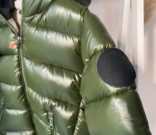 Save the Duck - Winter Daunenjacke mit Kapuze "KATE", Vegan, pine green – Bild 9