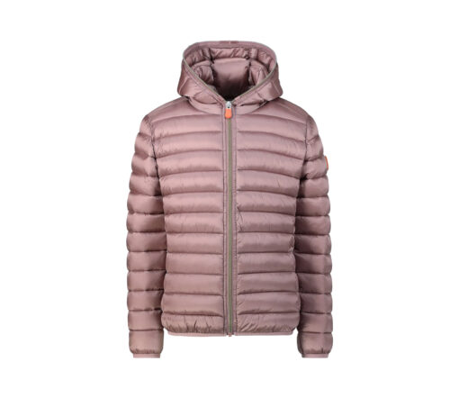 Save the Duck - Übergangs-Daunenjacke mit Kapuze "IRIS", Vegan, misty rose