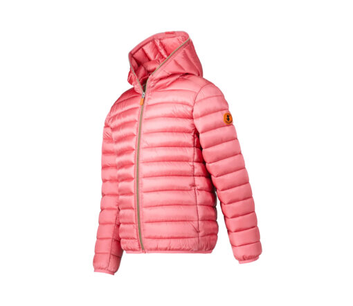 Save the Duck - Übergangs-Daunenjacke mit Kapuze "IRIS", Vegan, bloom pink – Bild 2