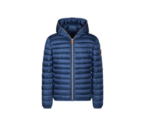 Save the Duck - Leichte Übergangsjacke mit Kapuze "ROSY", Vegan, navy blue, unisex – Bild 2