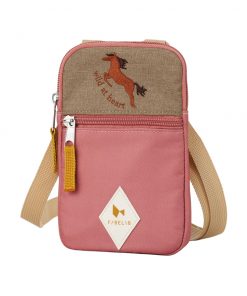 Fabelab - Umhängetasche "Wild at heart", rose mix