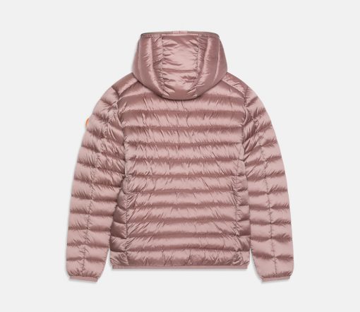 Save the Duck - Übergangs-Daunenjacke mit Kapuze "IRIS", Vegan, misty rose – Bild 2