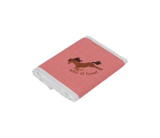 Fabelab - Portemonee "Wild at heart", rose mix
