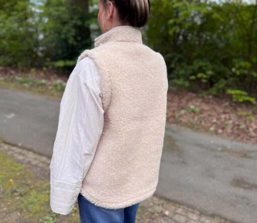 Alwero - Bodywarmer WALKER Adult, Biowolle, Beige, unisex – Bild 4