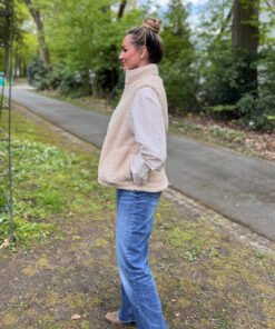 Alwero - Bodywarmer WALKER Adult, Biowolle, Beige, unisex