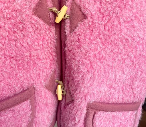Alwero - Bodywarmer Alpen Junior, Biowolle, PINK (limited edition) – Bild 3