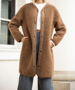 Alwero - Jacke ARANGA, Camello, Biowolle