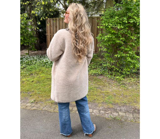 Alwero - Jacke ARANGA, Beige, Biowolle – Bild 2