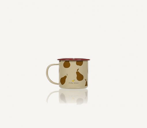 Sticky Lemon - Emailletasse, Pears