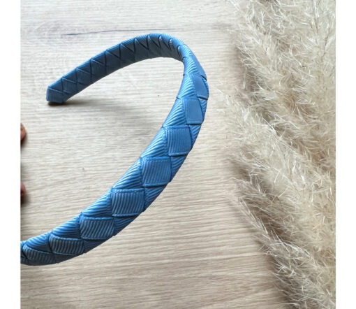 deBoer - Harreif geflochten, light blue