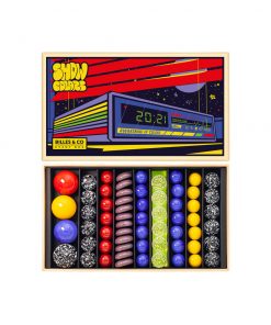 Billes & Co. - Murmeln "Radio Colours", 66 Glasmurmeln