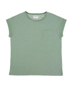 Sisters Department - T-Shirt, olive, Leinen