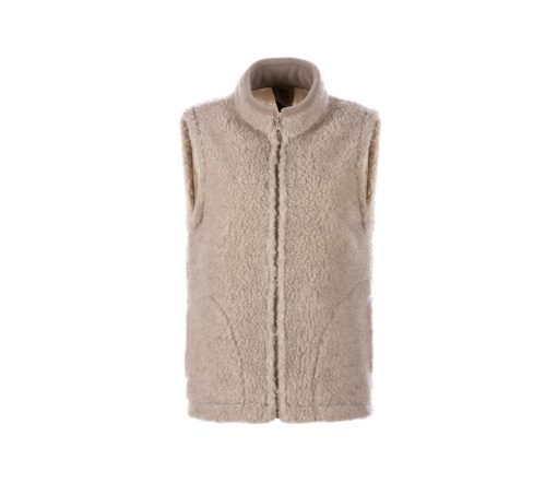 Alwero - Bodywarmer WALKER Adult, Biowolle, Beige, unisex – Bild 5
