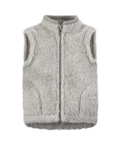 Alwero - Bodywarmer WALKER Adult, Biowolle, Light Grey, unisex