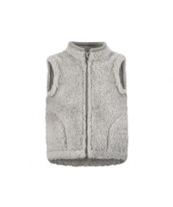Alwero - Bodywarmer WALKES Junior, Biowolle, light grey