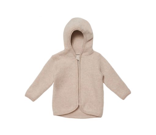 Huttelihut -  Jacke "MIKKIE", camel, Wolle ultrasoft