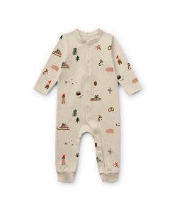 Liewood -  Onesie "BIRK Christmas", Biobaumwolle