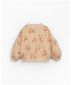 PLAY UP - Sweater mit Fahrräder, "Mother Lucia", Circular, BioBaumwolle GOTS