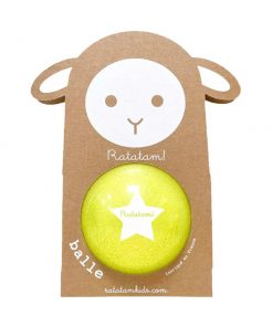 Ratatam - Ball, Sheep Bubble Yellow, 10cm