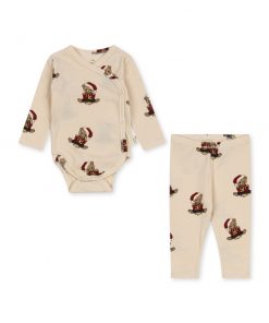 Konges Sløjd - Newborn Set "Christmas", Biobaumwolle