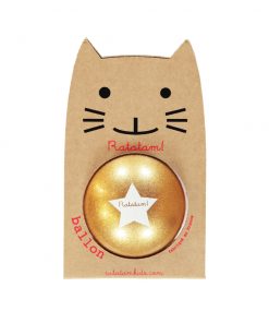 Ratatam - Ball Glitzer, Gold, 15cm