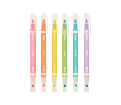 OOLY - Neon Marker "Dual Liner", 6er Set – Bild 3