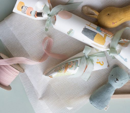 Maileg -  Geschenkpapier, "Happy Birthday" - Rolle 10m – Bild 2