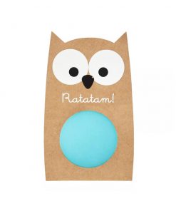 Ratatam - Flummi, Glow in the dark, blue 5,7cm