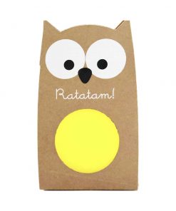 Ratatam - Flummi, Glow in the dark, yellow 5,7cm