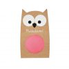 Ratatam - Flummi, Glow in the dark, pink, 5,7cm