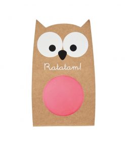 Ratatam - Flummi, Glow in the dark, pink, 5,7cm