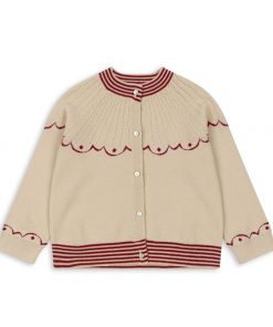 Konges Sløjd - Strickjacke "Whamie", Biobaumwolle