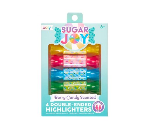OOLY - Textmarker mit Duft "Sugar Joy", 4er Set