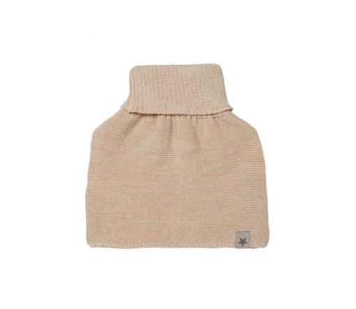 Huttelihut -  Schal "TURTLE", Merino Wolle, sand