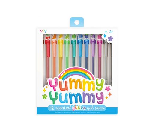 OOLY - Glitzerstifte "Yummy Yummy", 12er Set