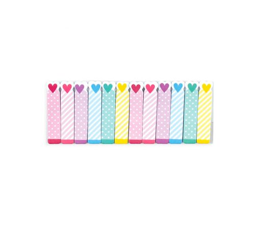 OOLY - Haftnotizen, Sticky Notes, "Rainbow Hearts" – Bild 2